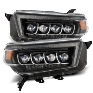 AlphaRex-LED Projector Headlights in Black