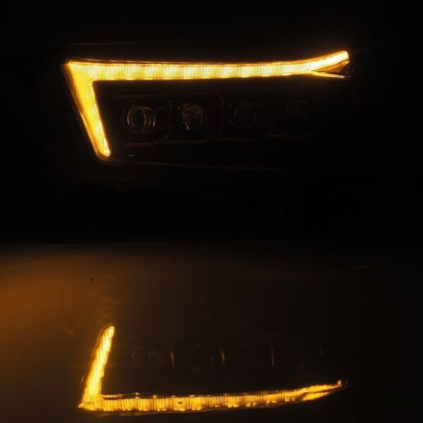 AlphaRex-LED Projector Headlights in Black