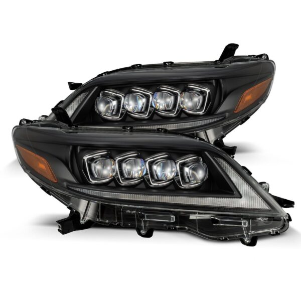 AlphaRex-LED Projector Headlights in Black