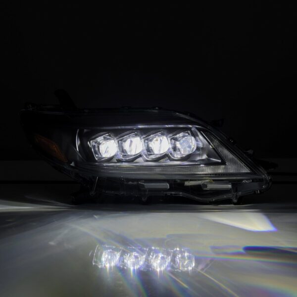 AlphaRex-LED Projector Headlights in Black