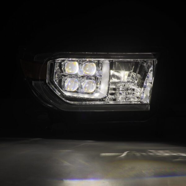 AlphaRex-07-13 Toyota Tundra/08-17 Toyota Sequoia LED Projector Headlights in Chrome