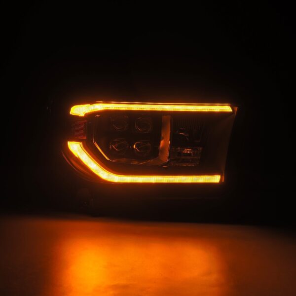 AlphaRex-07-13 Toyota Tundra/08-17 Toyota Sequoia LED Projector Headlights in Chrome