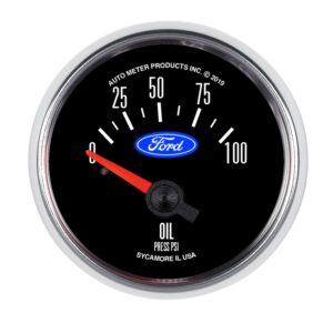 2 1/16in OIL PRESSURE, 0 100 PSI, FORD