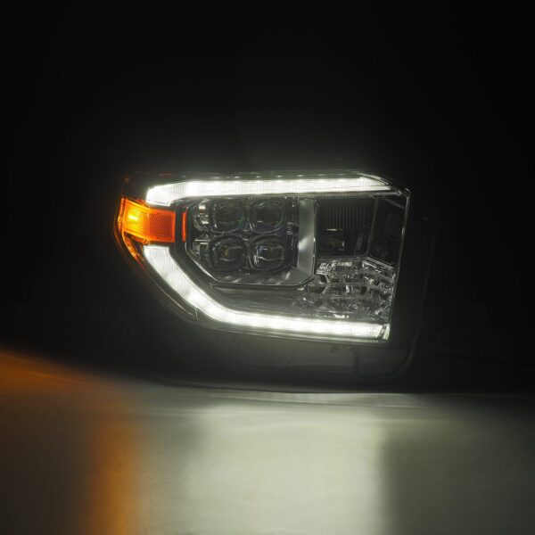 AlphaRex-14-21 Toyota Tundra LED Projector Headlights in Chrome