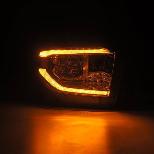 AlphaRex-14-21 Toyota Tundra LED Projector Headlights in Chrome