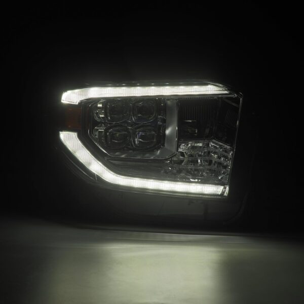 AlphaRex-14-21 Toyota Tundra LED Projector Headlights in Chrome