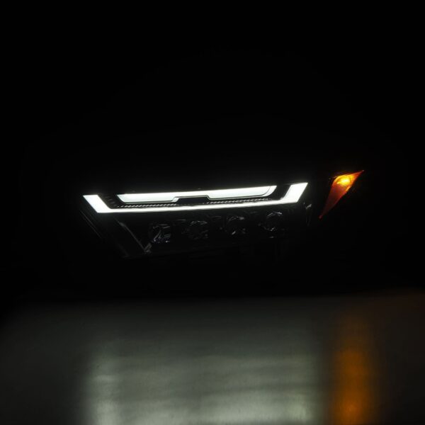 AlphaRex-19-24 Toyota RAV4 LED Projector Headlights in Alpha Black