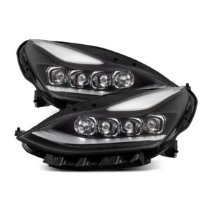 AlphaRex-17-23 Tesla Model 3 / 20-24 Model Y LED Projector Headlights in Black