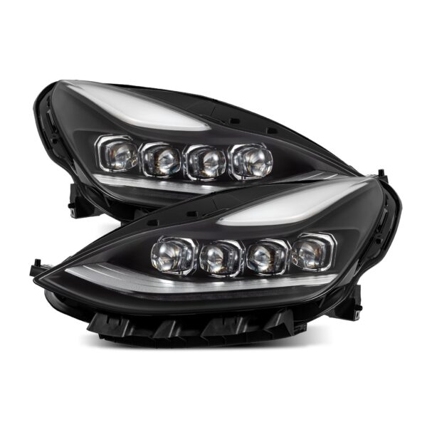AlphaRex-17-23 Tesla Model 3 / 20-24 Model Y LED Projector Headlights in Black