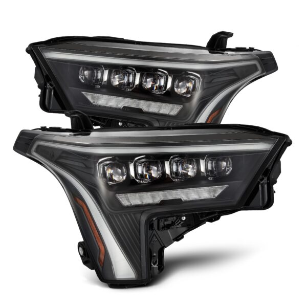 AlphaRex-22-24 Toyota Tundra/Sequoia LED Projector Headlights in Black
