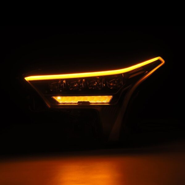 AlphaRex-22-24 Toyota Tundra/Sequoia LED Projector Headlights in Black