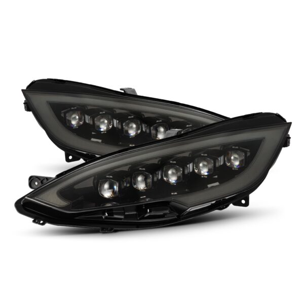 AlphaRex-12-21 Tesla Model S LED Projector Headlights in Alpha Black