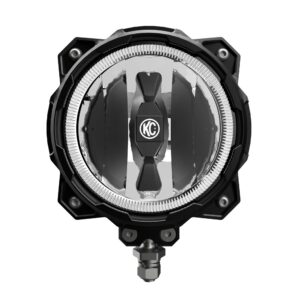 KC Hilites 6 in Pro6 Gravity LED - Infinity Ring - Single Light - 20W Spot Beam