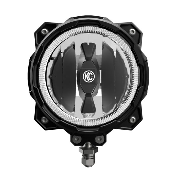 KC Hilites 6 in Pro6 Gravity LED - Infinity Ring - Single Light - 20W Spot Beam