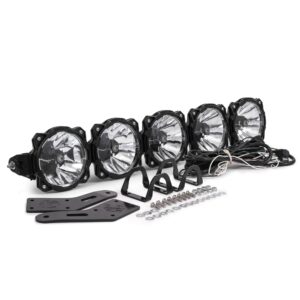 KC Hilites 32 in Pro6 Gravity LED - 5-Light - Light Bar System - 100W Combo Beam - for 14-18 Polaris RZR