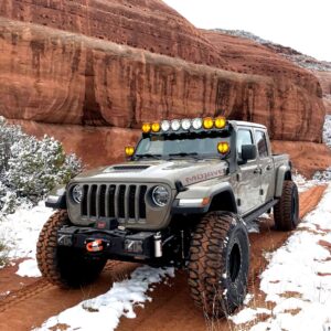 KC Pro6 Gravity LED 50in 8-Lt Combo Sys 2021-2023 Jeep 392 Mojave