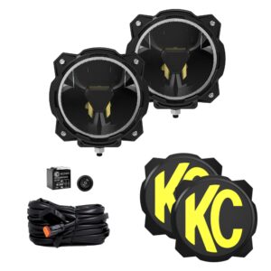 KC HiLiTES Gravity(r) Titan(tm) 6 in. LED - Pair Pack - Wide-40 Beam