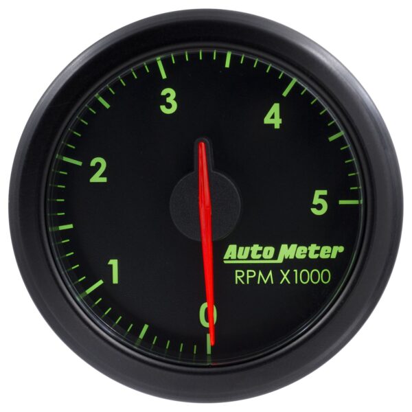 2-1/16 in. TACH, 0-5,000 RPM, AIRDRIVE, BLACK