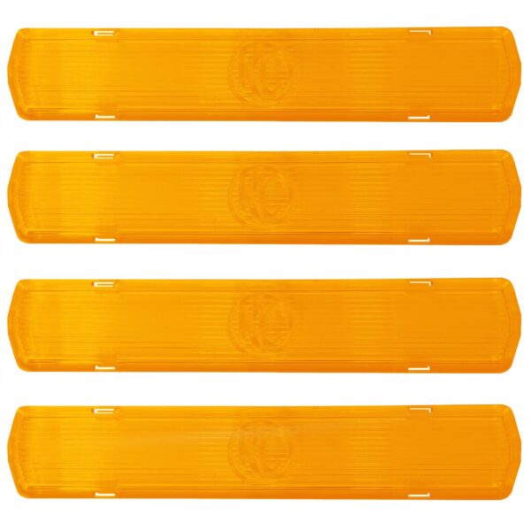 KC Hilites M-RACK - Side Amber Cover - 4-pk