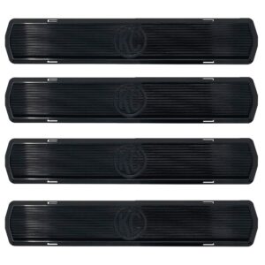 KC Hilites M-RACK KIT - 50 in Pro6 Light Bar Roof Rack - Side Blackout Plates - 99-16 Ford F250 / F350 / F450 Super Cab