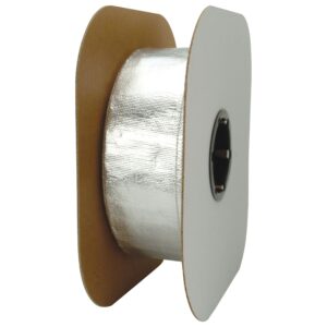 DEI 93420 Heat Sheath Aluminized Sleeving 1.5" x 50' 010420B50