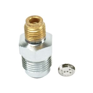 DEI 95090 NHRA Blow Off Burst Fitting w/Disc/Harrison Valve 120090-H