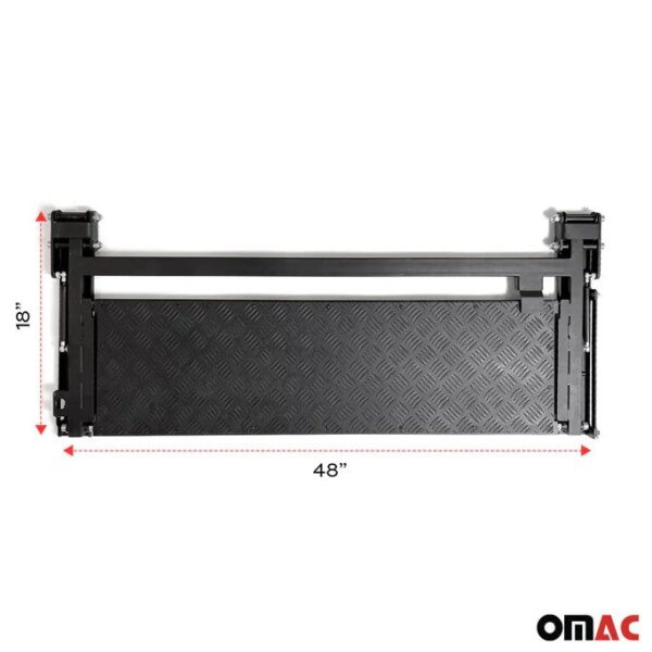 Foldable Tailgate Step for Pickup Adjustable Trunk Lid Truck Bed Step