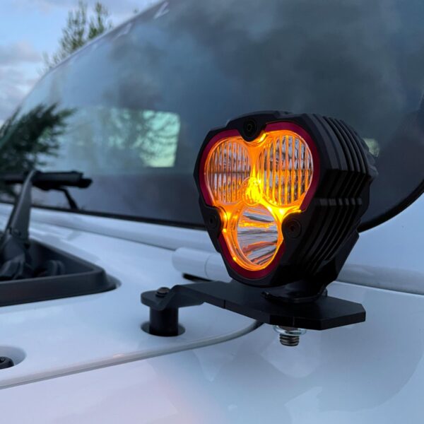 KC Hilites 8 in Decal - Authorized KC Dealer