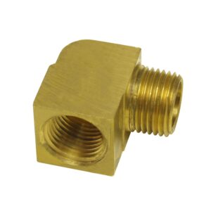 1/2" NPT Female x 1/2" NPT Male 90° Fitting, Each