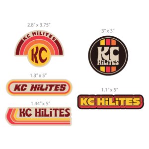 KC Hilites DECAL THROWBACK MULTI PN:9949