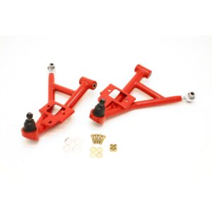 A-arms, Lower, DOM, Adjustable, Polyurethane/Rod End Combo, 1" Lowering
