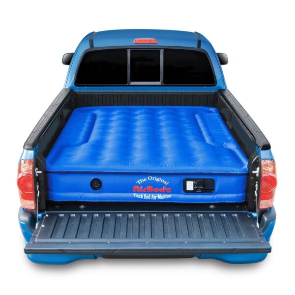 AirBedz by Pittman Outdoors - PPI 105 Mid Size 5'-5.5' Short Bed with Built-in Rechargeable Battery Air Pump - The Original Truck Bed Air Mattress INCLUDES TAILGATE EXTENSION AIR MATTRESS