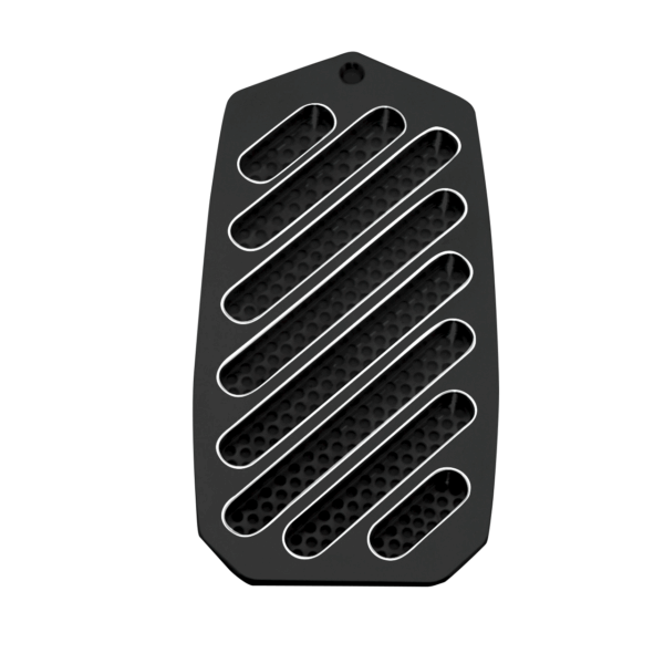 Door Jamb Vent for 1970 - 1981 Chevy Camaro, Black Onyx Finish, Pair