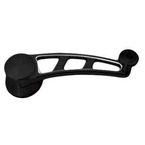 Window Crank; Pre-1948 Ford; Slotted; Black Onyx
