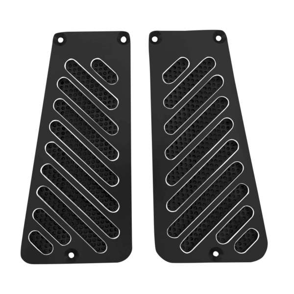 Door Jamb Vent for 1988 - 1998 Chevy OBS Truck, Black Onyx