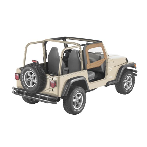 Upper Fabric Half Doors