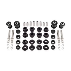 Bushing Kit, Front and Rear Control Arms; Delrin