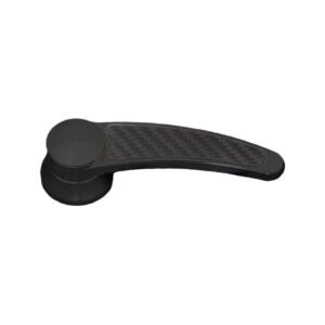 Universal Door Handle for Pre-1948 Ford; Black; Carbon Fiber