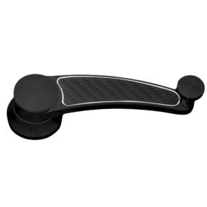 Window Crank; Pre-1948 Ford; Carbon Fiber; Black Onyx