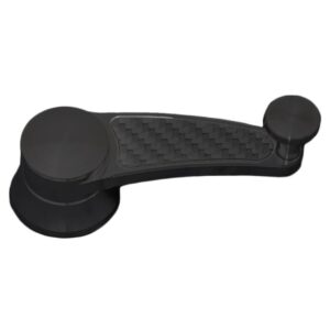 Quarter Window Crank; Chevy & Ford 1949+; Carbon Fiber; Black