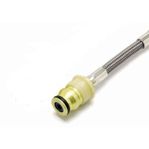 Stainless Steel Braided Line: Double -4 AN: Female: 30 in.