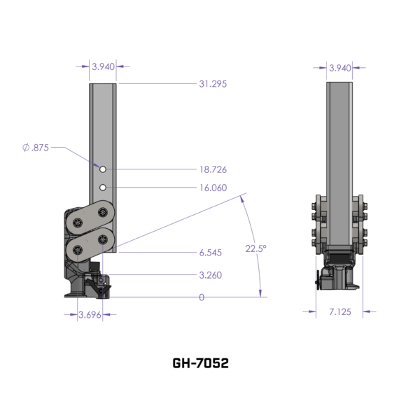 GEN-Y - SPARTAN Gooseneck - GH-7052