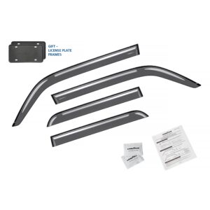 GOODYEAR Tape-On Window Deflectors Shatterproof