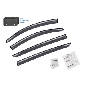 GOODYEAR Tape-On Window Deflectors Shatterproof
