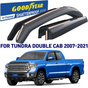 GOODYEAR In-Channel Window Deflectors Shatterproof