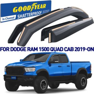 GOODYEAR In-Channel Window Deflectors Shatterproof