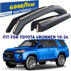 GOODYEAR In-Channel Window Deflectors Shatterproof