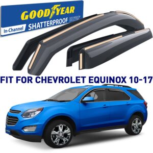 GOODYEAR In-Channel Window Deflectors Shatterproof