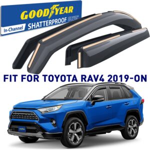 GOODYEAR In-Channel Window Deflectors Shatterproof