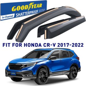 GOODYEAR In-Channel Window Deflectors Shatterproof